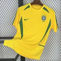 Brésil maillot foot retro 2002